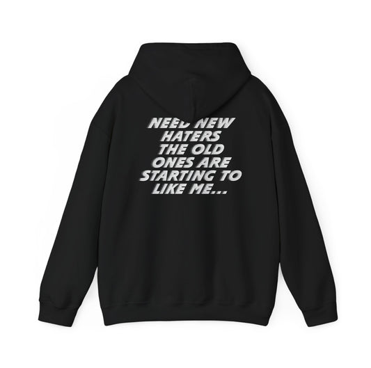 HATERS BLACK HOODIE