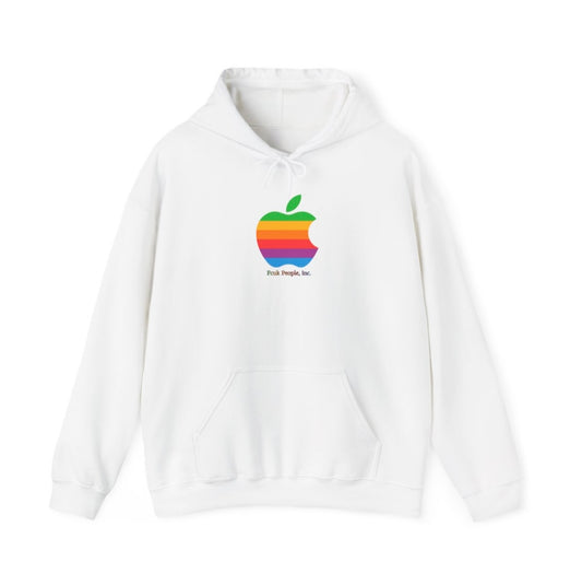 APPLE WHITE HOODIE