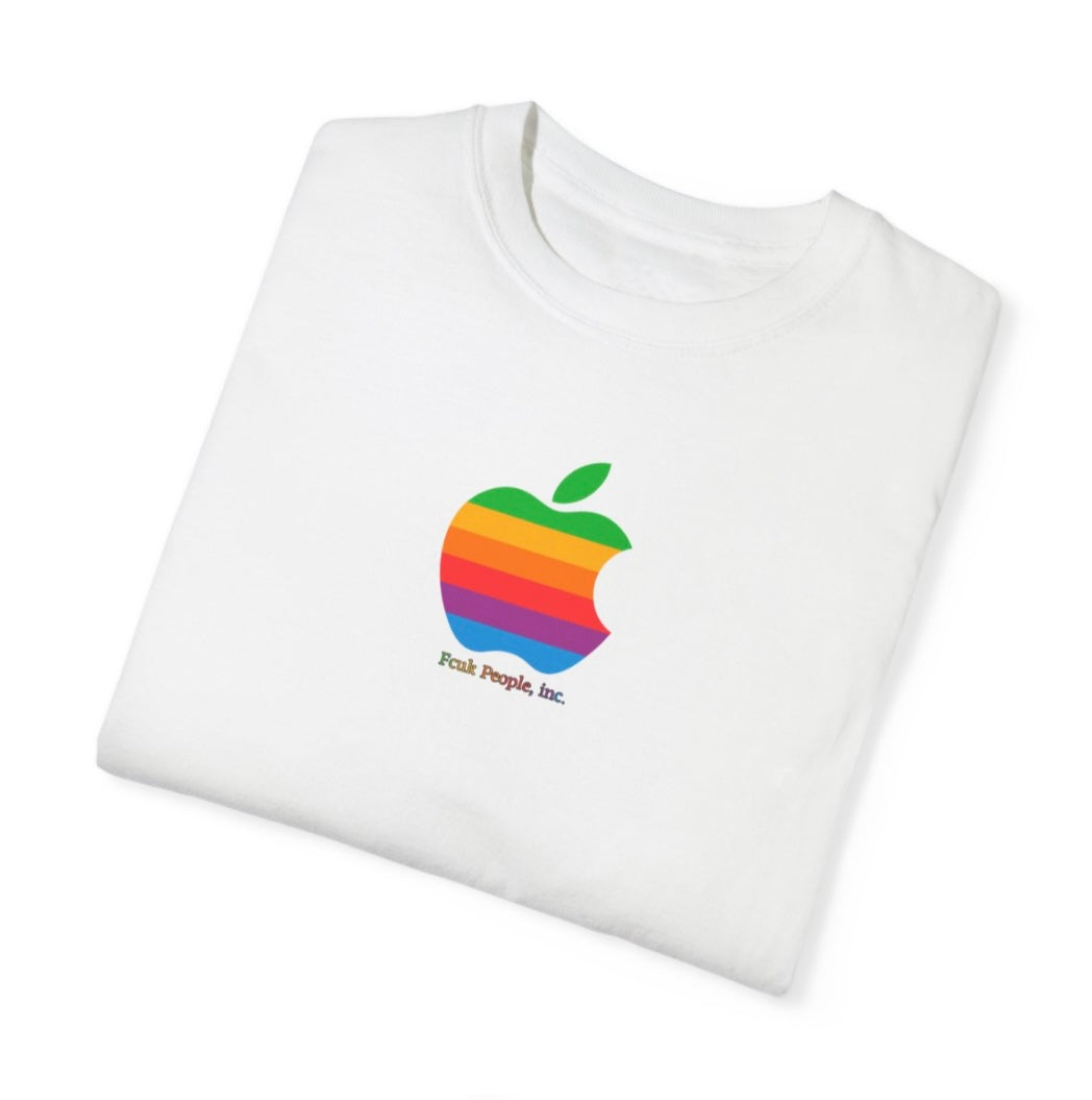 APPLE WHITE TEE