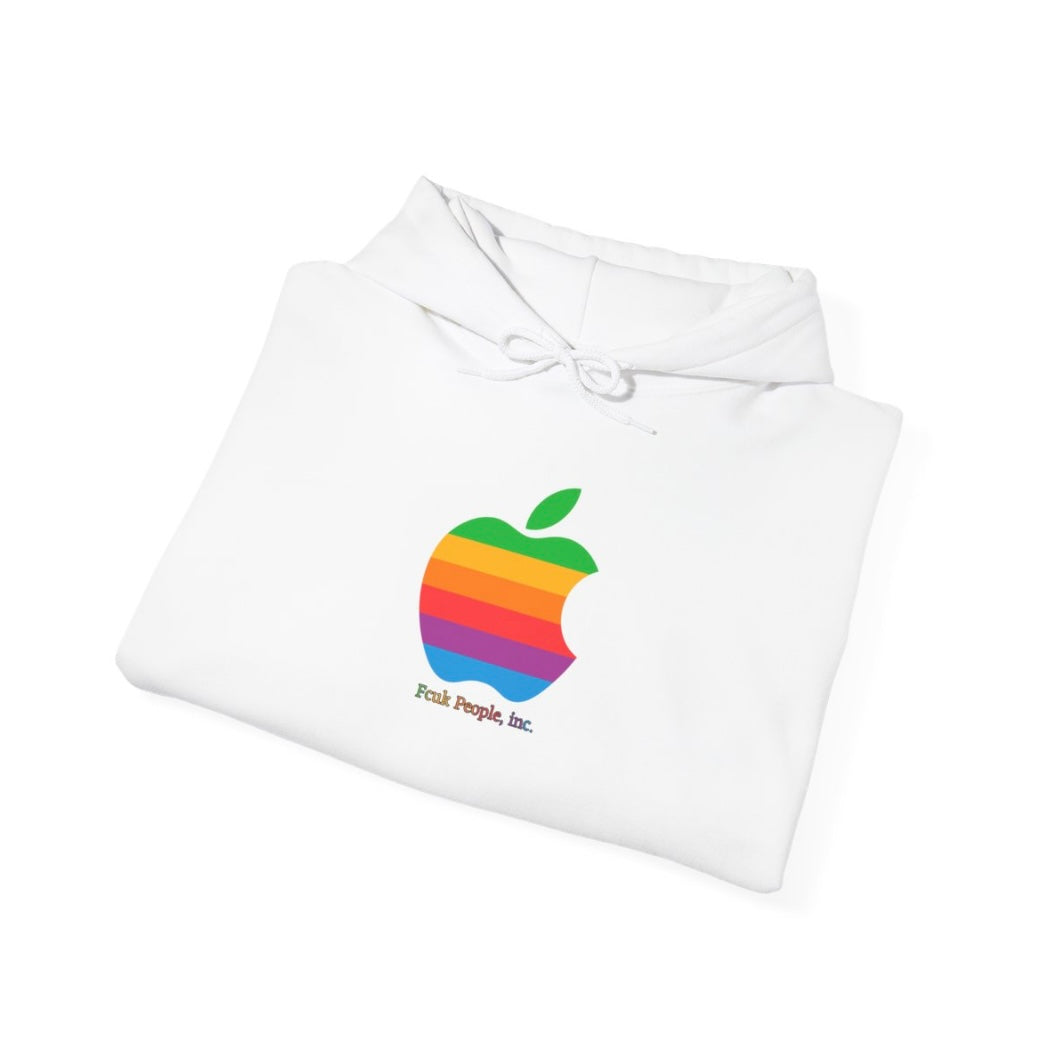 APPLE WHITE HOODIE