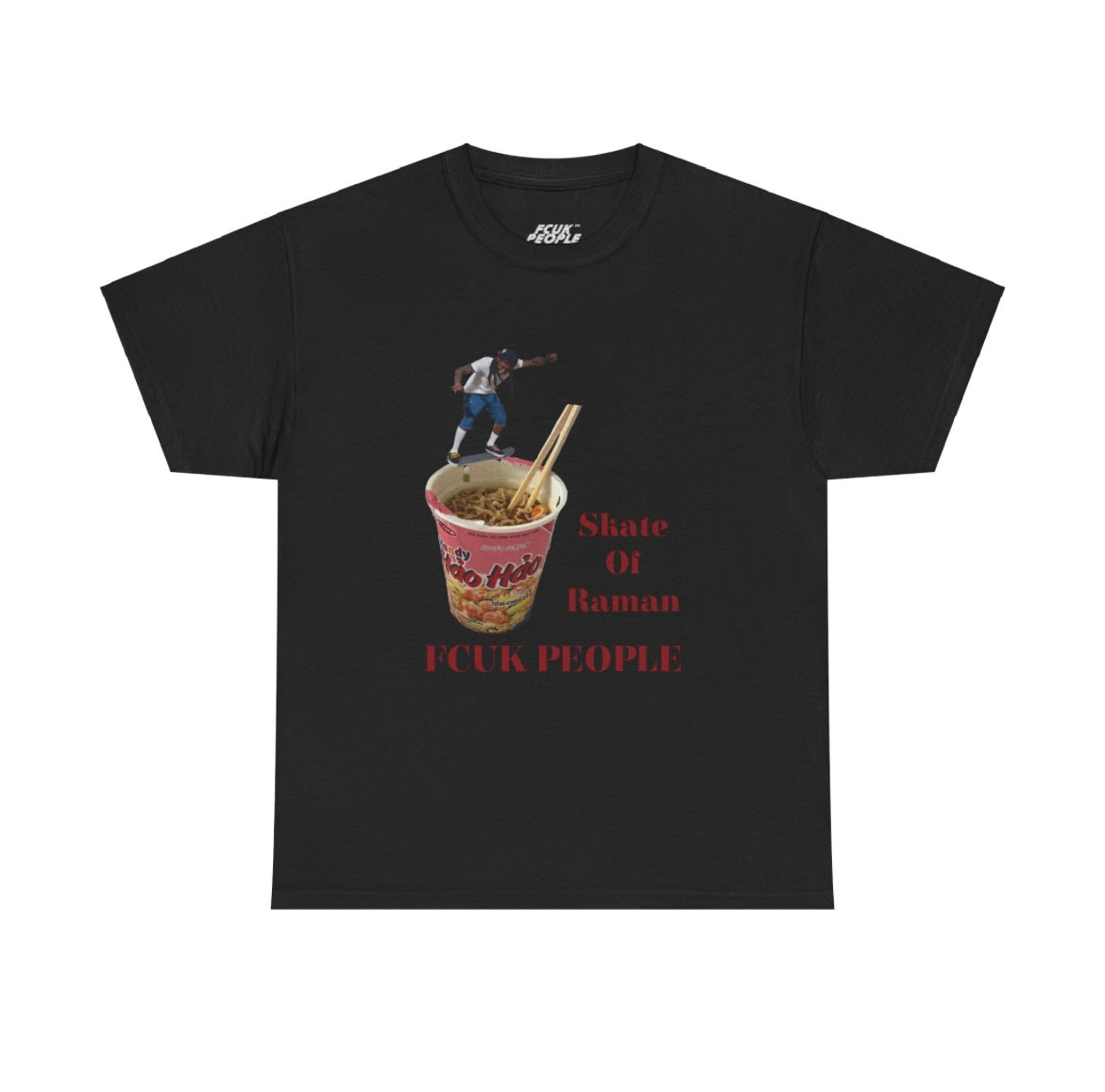 SKATE OF RAMEN BLSCK TEE